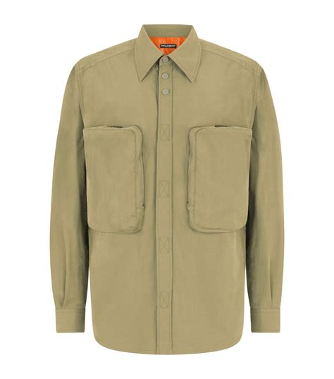 dolce and gabbana utility shirt